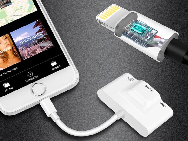 Unitro Adapter für das iPhone