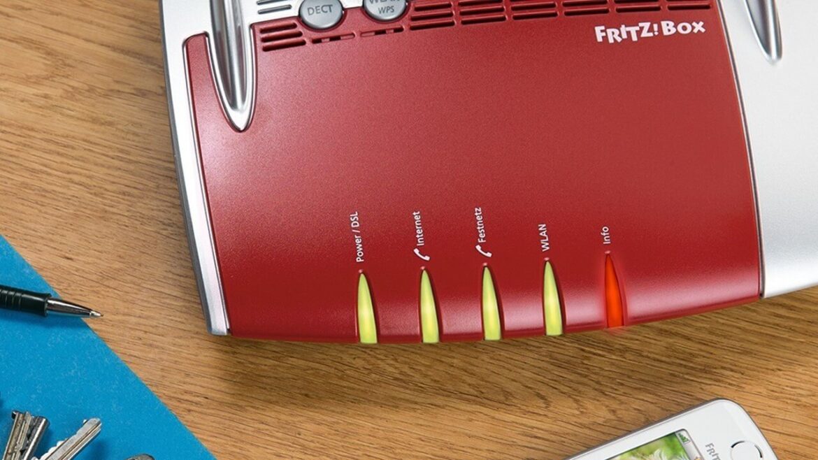Fritzbox Info leuchtet rot Warum das so ist und wie Du es löst