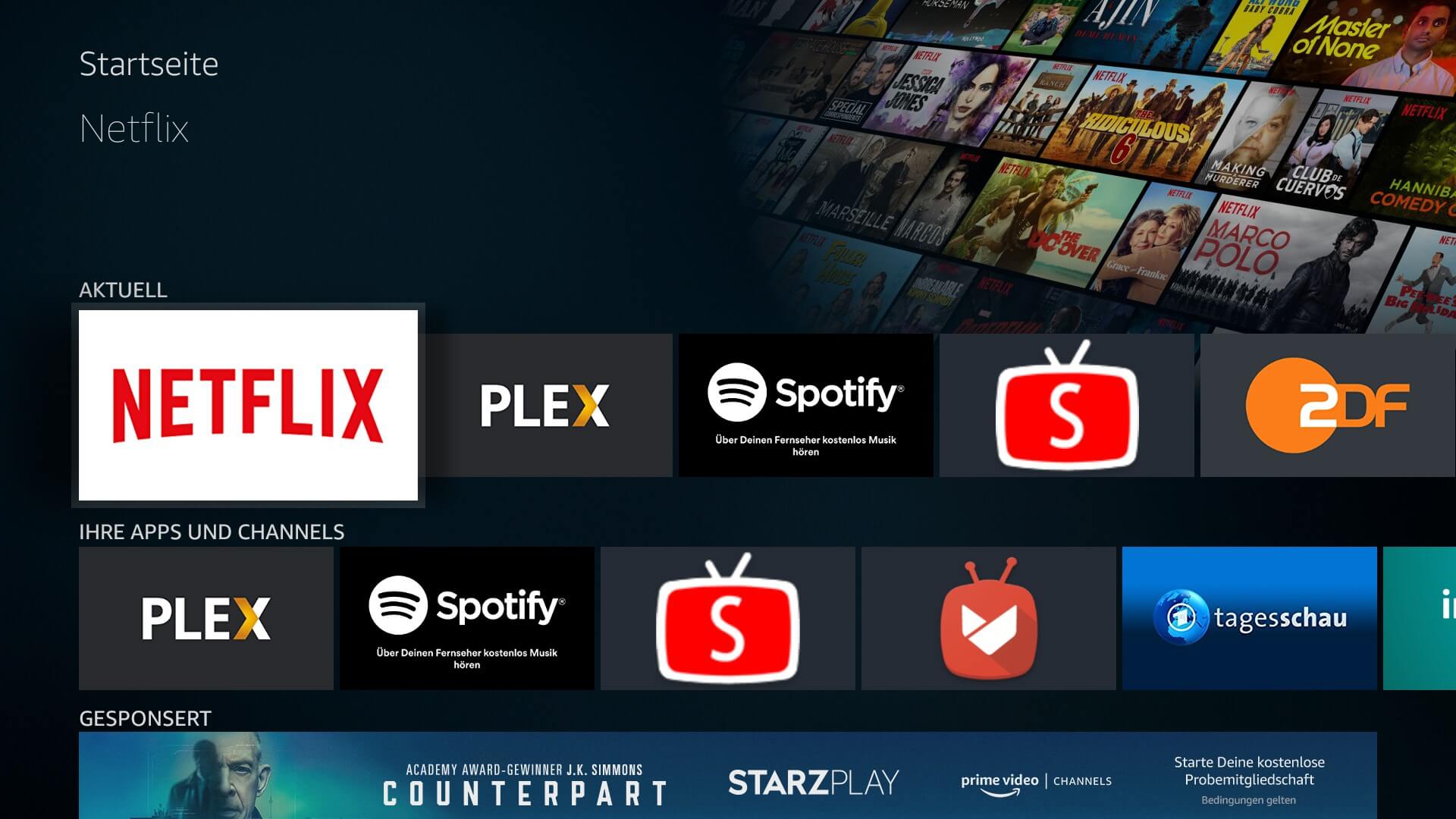 Amazon Fire TV Stick Fernbedienung per APP