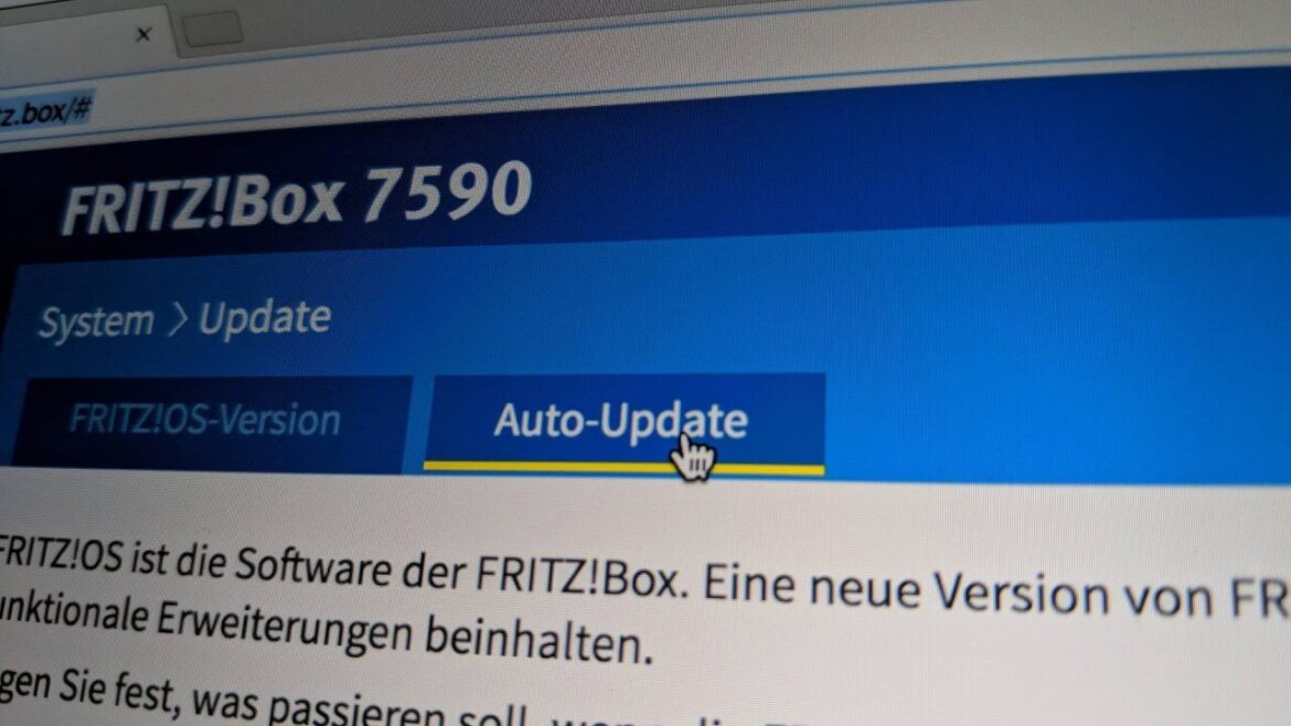 FritzBox Update durchführen