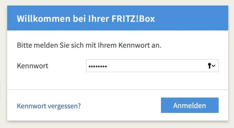 Fritzbox Telefon einrichten: Schritt 1