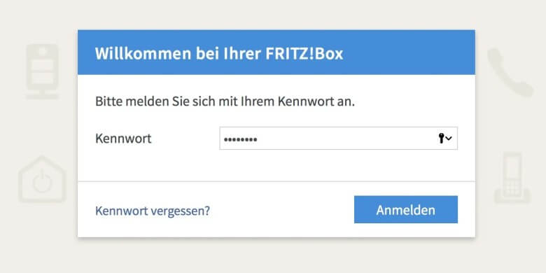 FritzBox als Repeater einrichten: FritzBox zurücksetzen Schritt 2