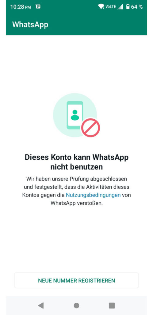 Was Passiert Wenn Man Bei Whatsapp Gemeldet Wird Whatsapp gesperrt: 8 Fehler, die Du vermeiden musst