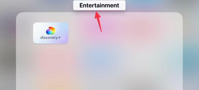 Apple TV Apps: Schritt 3 Ordner erstellen