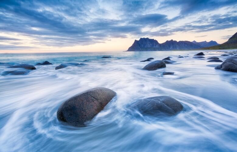 Langzeitbelichtung: Effekte mit nebligem Wasser